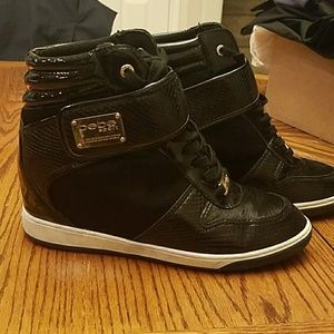 Bebe Sport Wedge Sneakers